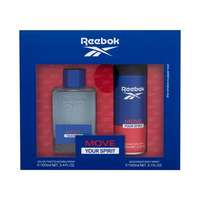 Reebok Reebok Move Your Spirit ajándékcsomagok eau de toilette 100 ml + dezodor 150 ml férfiaknak