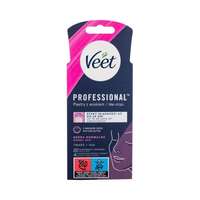 Veet Veet Professional Wax Strips Face Normal Skin szőrtelenítő termék 20 db nőknek