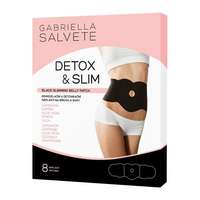 Gabriella Salvete Gabriella Salvete Detox & Slim Black Slimming Belly Patch karcsúsítás és feszesítés has- és csípőtapasz 8 db uniszex