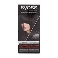 Syoss Syoss Permanent Coloration hajfesték 50 ml nőknek 2-1 Black-Brown