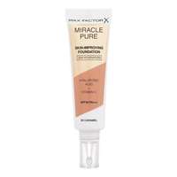 Max Factor Max Factor Miracle Pure Skin-Improving Foundation SPF30 alapozó 30 ml nőknek 85 Caramel