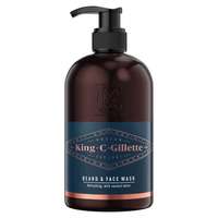 Gillette Gillette King C. Beard & Face Wash szakállsampon borotvabetét 3 db férfiaknak