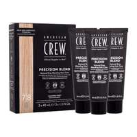 American Crew American Crew Precision Blend Natural Grey Blending Hair Color hajfesték hajfesték 3 x 40 ml férfiaknak 7/8 Light Claro Clair Blond