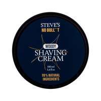 Steve´s No Bull***t Steve´s No Bull***t Woody Shaving Cream borotvakrém 100 ml férfiaknak