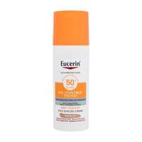 Eucerin Eucerin Sun Oil Control Tinted Dry Touch Sun Gel-Cream SPF50+ fényvédő készítmény arcra 50 ml uniszex Medium