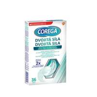 Corega Corega Tabs Double Strength tisztító tabletták és oldatok 36 db tisztító tabletta uniszex