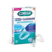 Corega Corega Pro Cleanser Orthodontic Tabs tisztító tabletták és oldatok 30 db tisztító tabletta uniszex