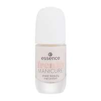 Essence Essence French Manicure Sheer Beauty Nail Polish körömlakk 8 ml nőknek 02 Rosé On Ice