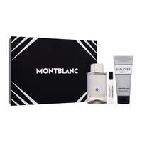 Montblanc Montblanc Explorer Platinum ajándékcsomagok eau de parfum 100 ml + tusfürdő 100 ml + eau de parfum 7,5 ml férfiaknak