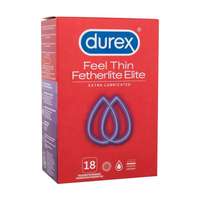 Durex Durex Feel Thin Extra Lubricated óvszer óvszer 18 db férfiaknak