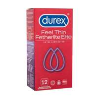 Durex Durex Feel Thin Extra Lubricated óvszer óvszer 12 db férfiaknak