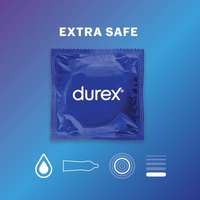 Durex Durex Extra Safe Thicker óvszer óvszer 3 db férfiaknak