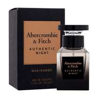 Abercrombie & Fitch Abercrombie & Fitch Authentic Night eau de toilette 30 ml férfiaknak