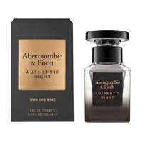 Abercrombie & Fitch Abercrombie & Fitch Authentic Night eau de toilette 30 ml férfiaknak