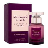 Abercrombie & Fitch Abercrombie & Fitch Authentic Night eau de parfum 30 ml nőknek