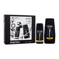 STR8 STR8 Faith 48h ajándékcsomagok dezodor 150 ml + tusfürdő 250 ml férfiaknak