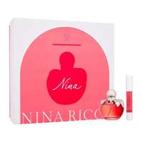 Nina Ricci Nina Ricci Nina ajándékcsomagok eau de toilette 50 ml + Jumbo Lipstick Matte rúzs 2,5 g Iconic Pink nőknek