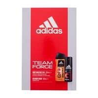 Adidas Adidas Team Force 3in1 tusfürdő tusfürdő 250 ml + dezodor 150 ml férfiaknak