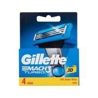 Gillette Gillette Mach3 Turbo 3D borotvabetét borotvabetét 4 db férfiaknak