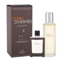 Hermes Hermes Terre d´Hermès ajándékcsomagok Eau de Toilette 30 ml + Eau de Toilette utántöltő 125 ml férfiaknak