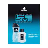 Adidas Adidas Ice Dive ajándékcsomagok Eau de Toilette 100 ml + tusfürdő 250 ml férfiaknak