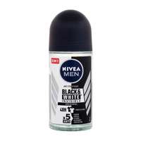 Nivea Nivea Men Invisible For Black & White Original Deo Roll-On izzadásgátló 50 ml férfiaknak