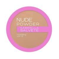 Gabriella Salvete Gabriella Salvete Nude Powder SPF15 púder 8 g nőknek 04 Nude Beige