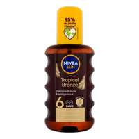 Nivea Nivea Sun Tropical Bronze Oil Spray SPF6 fényvédő készítmény testre 200 ml uniszex