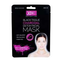 Xpel Xpel Body Care Black Tissue Charcoal Detox Facial Mask arcmaszk 28 ml nőknek