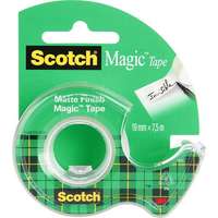 SCOTCH Ragasztószalag, adagolón, kézi, 19 mm x 7,5 m, 3m scotch "magic tape 810" 7100093940