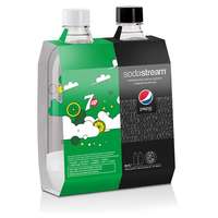 SODASTREAM Sodastream duo pepsi max & 7up 1l-es műanyag palack csomag 42004333