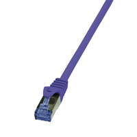 LogiLink Logilink patch kábel primeline, cat.6a, s/ftp, lila, 1 m