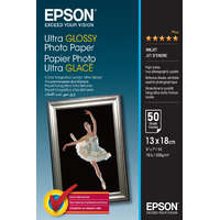 Epson Epson ultra fényes fotópapír (13x18, 50 lap, 300g)