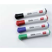 NOBO Tábla- és flipchart marker, 3 mm, kúpos, nobo "glide", 4 különböző szín 1902096