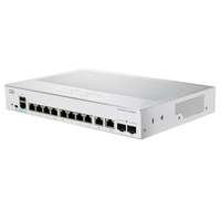 Cisco Cisco switch 8 port, poe - cbs350-8fp-e-2g-eu (sg350-10mp-k9-eu utódja)