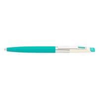 ICO Golyóstoll ico 70 nyomógombos pasztell zöld tolltest 0,8mm kék írásszín 9010011019