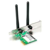 Tenda Tenda hálózati adapter wifi n - w322e (pci-e; 300mpbs 2.4ghz; 2x2dbi antenna)