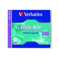 VERBATIM Verbatim dvd-rw 4,7gb 4x normál tokos dvd lemez ver432845