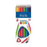 ICO Színes ceruza ico creative kids háromszögletű 12 db/készlet 7140148002