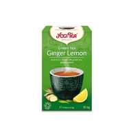 YOGI TEA Zöld tea bio yogi tea gyömbérrel és citrommal 17 filter/doboz 485404