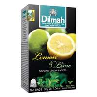 DILMAH Fekete tea dilmah lemon & lime 20 filter/doboz