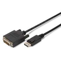 Assmann Assmann displayport adapter cable, dp - dvi-d (dual link) (24+1) 2m black ak-340301-020-s