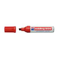 EDDING Alkoholos marker, 2-7 mm, vágott, edding "500", piros 7580057002