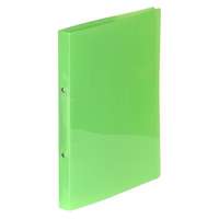 VIQUEL Gyűrűs könyv, 2 gyűrű, 20 mm, a4, pp, viquel "propyglass", zöld 020273-08