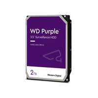 Western Digital Western digital 3.5" hdd sata-iii 2tb 5400rpm 256mb cache, caviar purple wd23purz