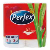 PERFEX Toalettpapír perfex 3 rétegű 4 tekercses ht09797
