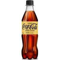 COCA-COLA Coca-cola zero lemon 0,5l pet palackos üdítőital 1776103