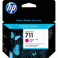 HP Hp 711 3 darabos bíbor designjet tintapatronok, 29 ml/patron cz135a