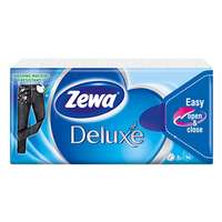 ZEWA Papír zsebkendő, 3 rétegű, 10x10 db, zewa "deluxe", illatmentes 53520-00/51174