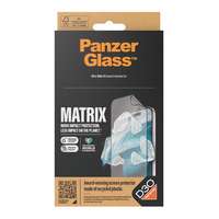 PanzerGlass Panzerglass matrix d3o képernyővédő fólia (3d, tok barát, 9h + segédkeret) átlátszó 7354